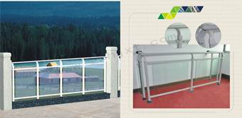 玻璃陽台護欄B-1012