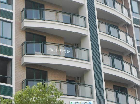 玻璃陽台護欄B-1008